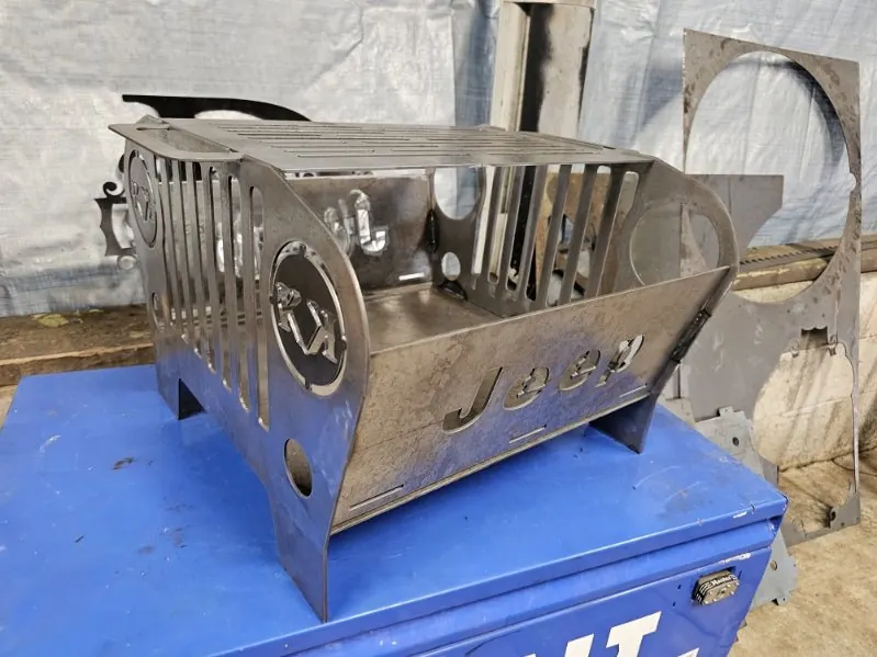 CNC plasma cut